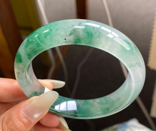 Jade - Bracelet Jonc en Jade